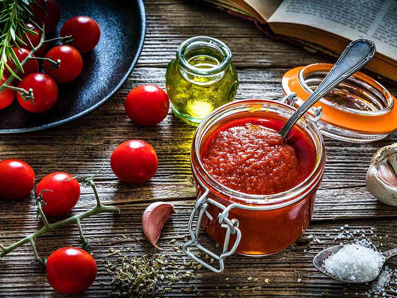 بهترین روش نگهداری رب گوجه فرنگی