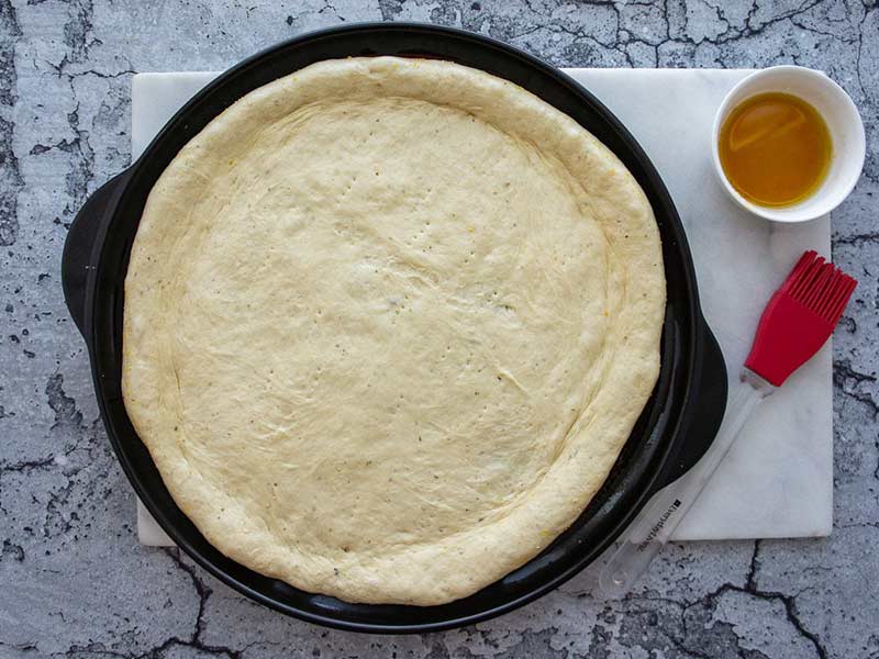 طرز تهیه خمیر پیتزا خانگی | خمیر پیتزا فوری و ساده