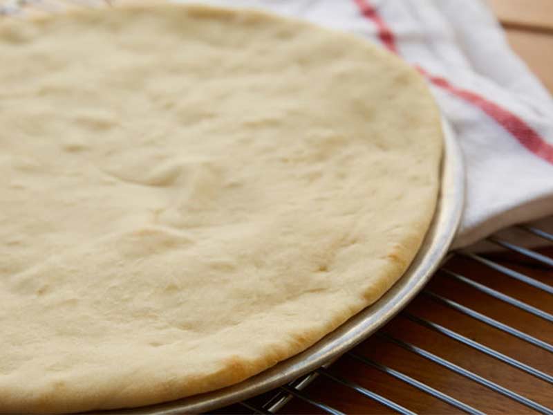 طرز تهیه خمیر پیتزا خانگی | خمیر پیتزا فوری و ساده