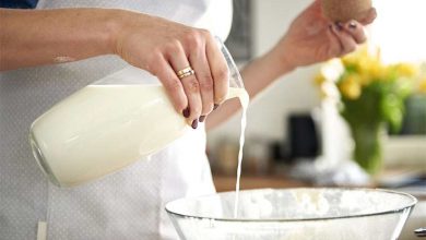 - جایگزین شیر در کیک mamicooking