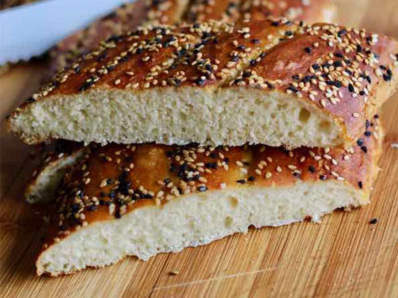 طرز تهیه نان بربری در فر و توستر