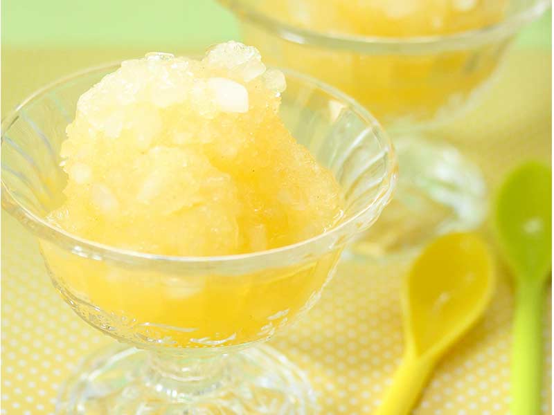 طرز تهیه یخ در بهشت لیمویی