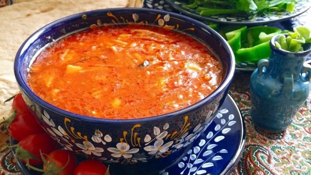 طرز تهیه اشکنه تهرانی