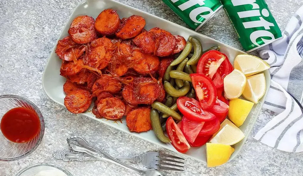 سوسیس بندری آماده