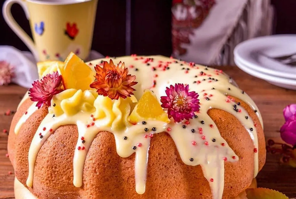 طرز تهیه کیک بهار نارنج