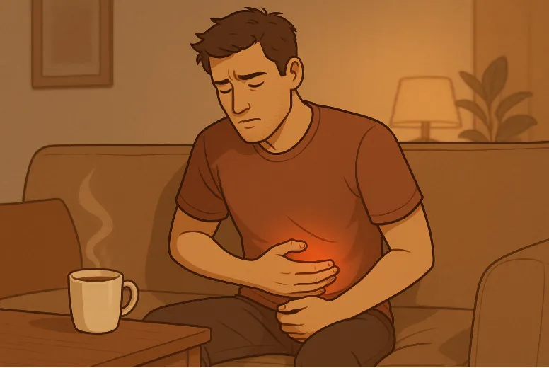 عوارض قهوه برای معده