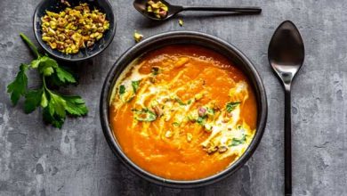 طرز تهیه سوپ گشنیز خوشمزه و مقوی 53 سوپ گشنیز