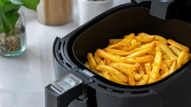 طرز تهیه سیب زمینی در سرخ کن بدون روغن